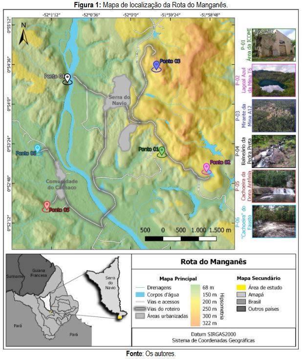 A ROTA DO MANGANÊS: Proposta de Roteiro Geoturístico para a Serra do ...